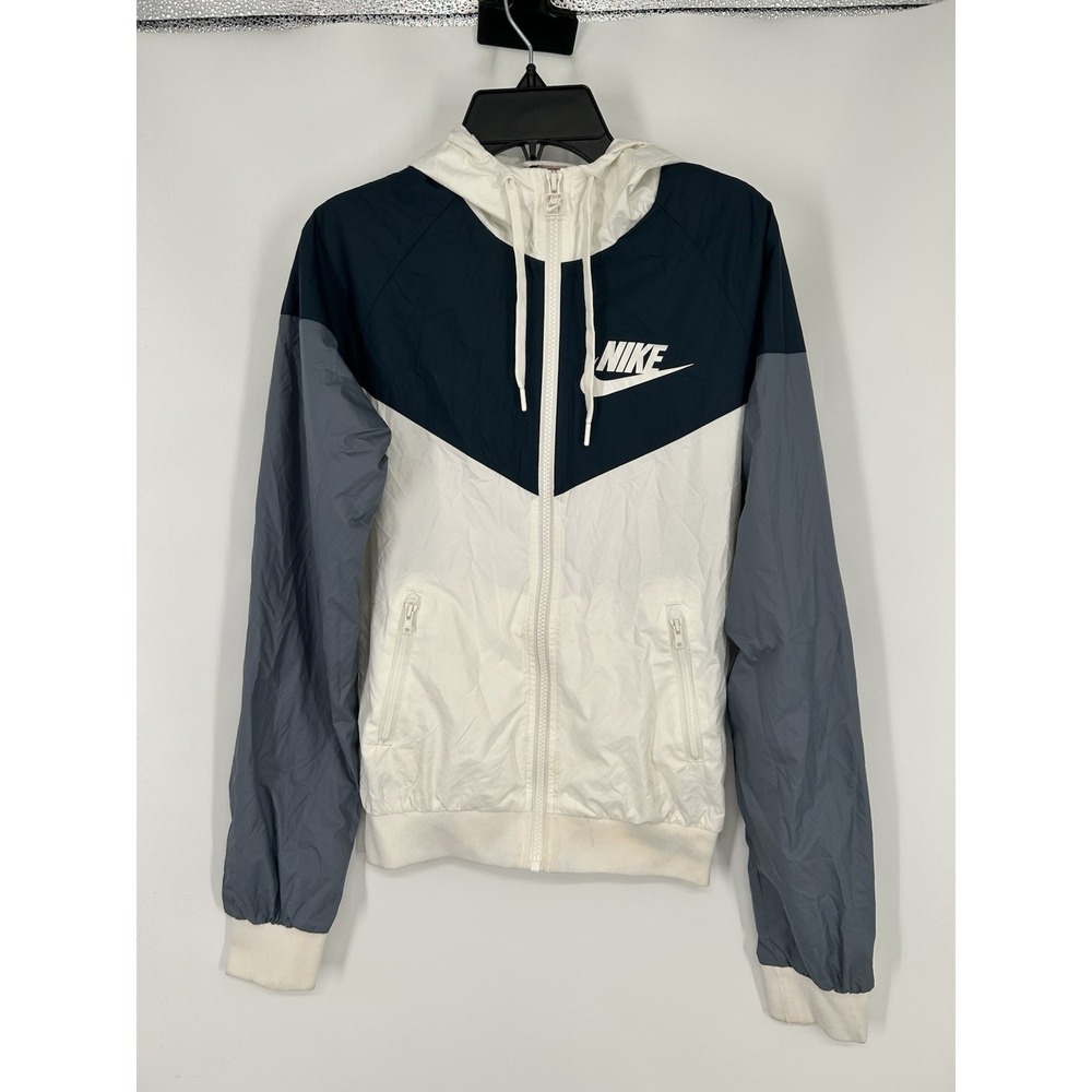 Nike Windrunner Lightweight Windbreaker Hooded Jacket 904306-454 Womens XS